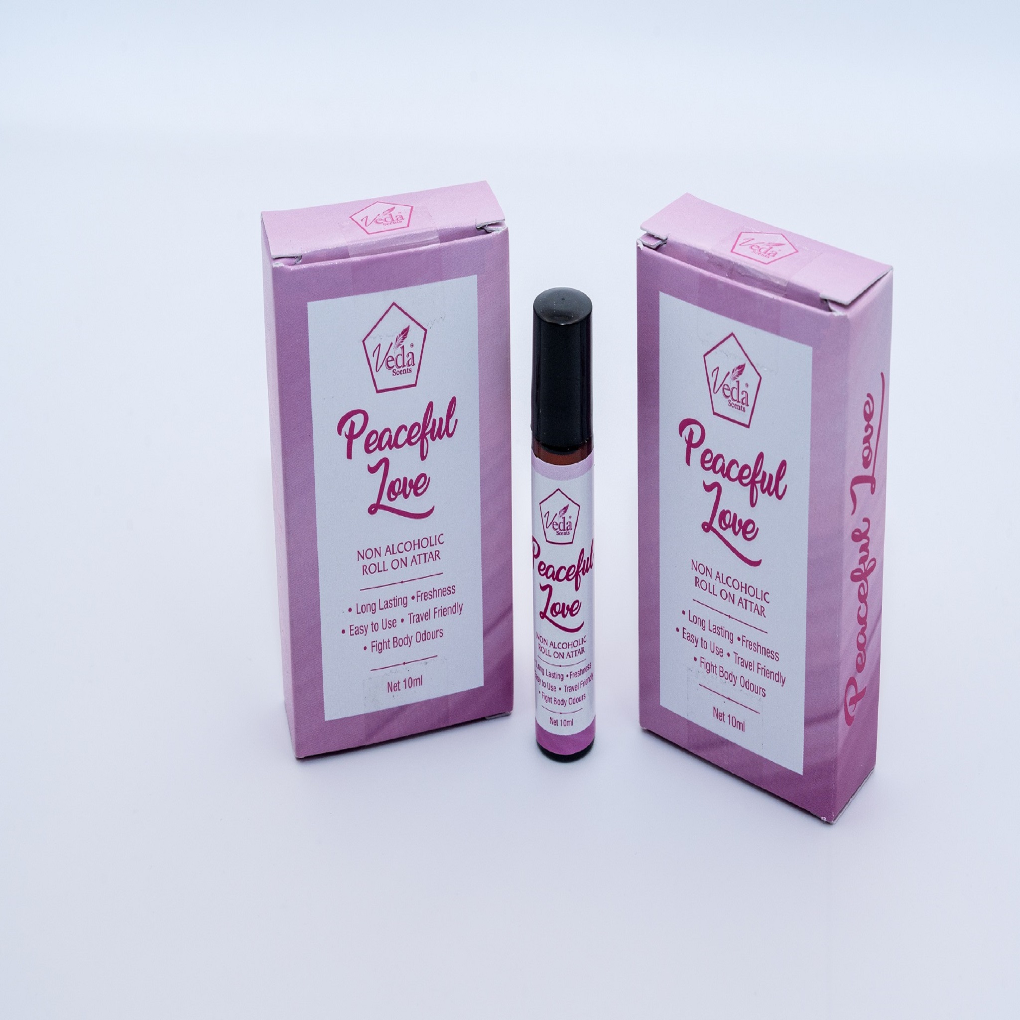 Peaceful Love Roll On Attar - Brand Name: Veda Sents
