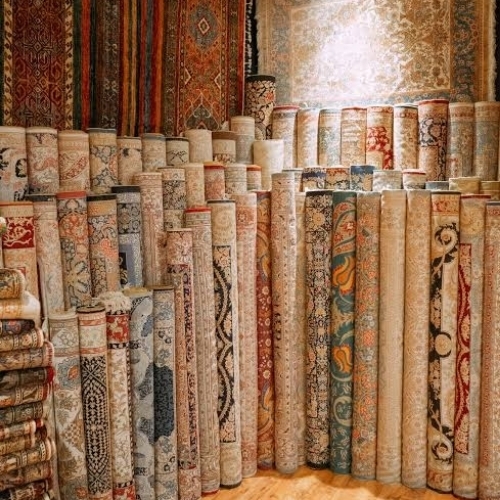 Polyester Printed Rugs And Carpets