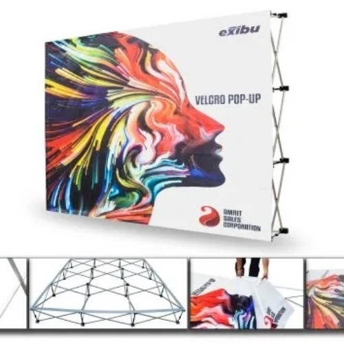 Velcro Pop Up Backdrop Stand