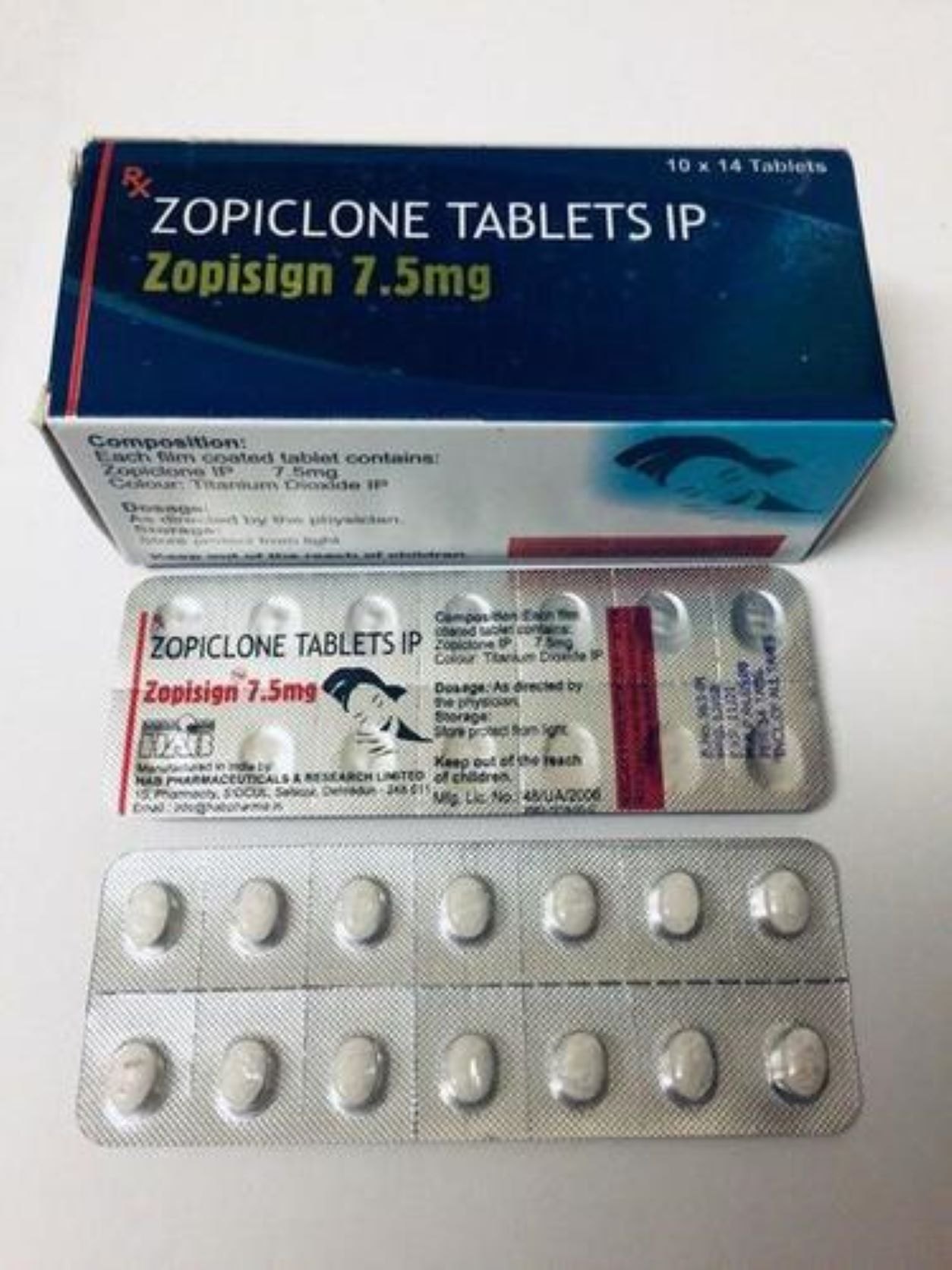 Zopisign 7.5mg Tablet