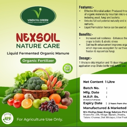 1 Litre Nexsoil Nature Care Organic Fertilizer