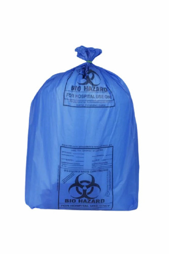 Blue Hospital Usage Garbage Bag