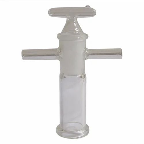 Glass Stopcock With Flange