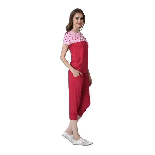 Ladies Capri Night Suits