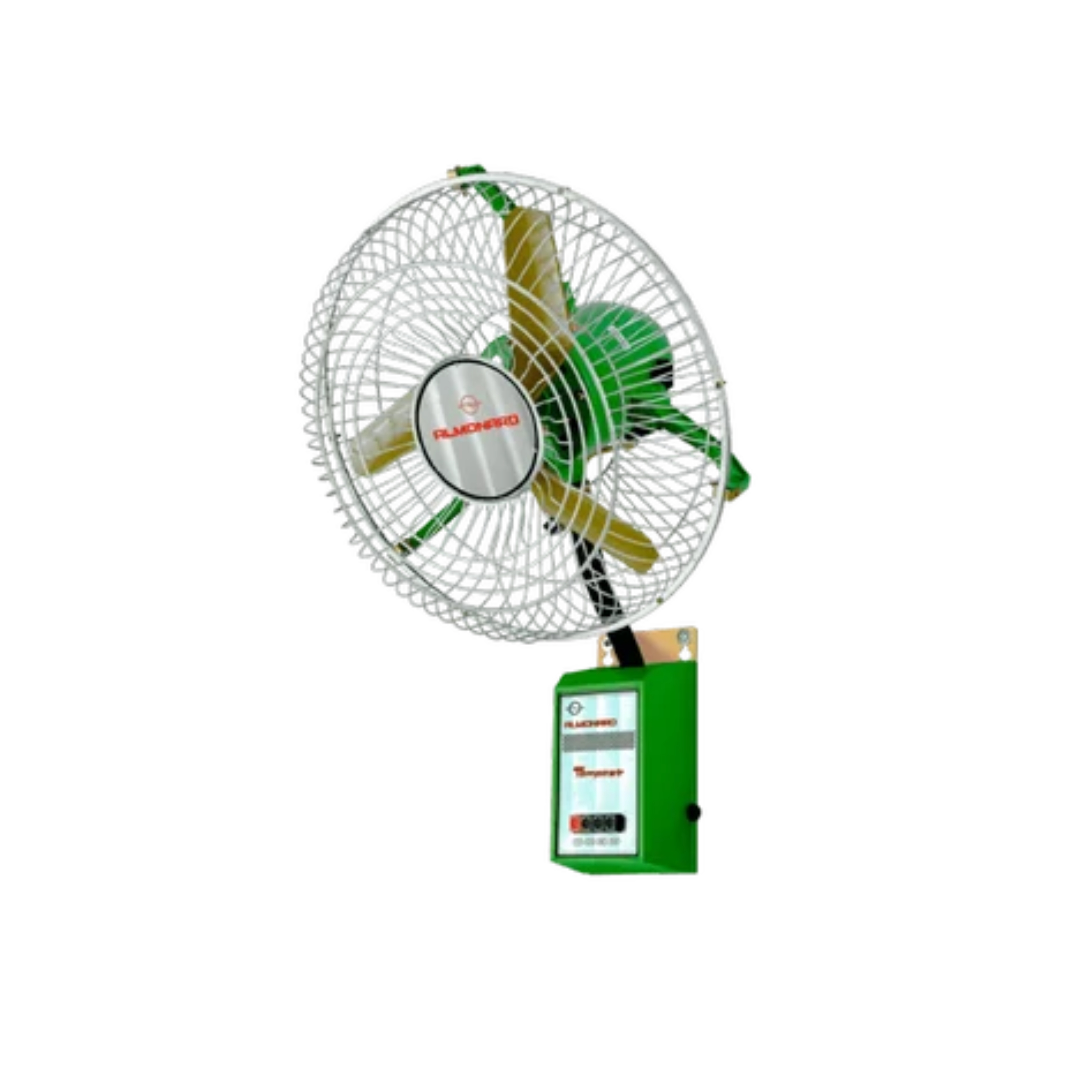 Almonard Tempest Wall Mounting Air Circulator Fan - Blade Material: Aluminium