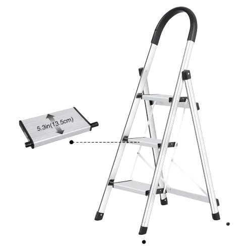 Self Support Aluminium Step Ladder