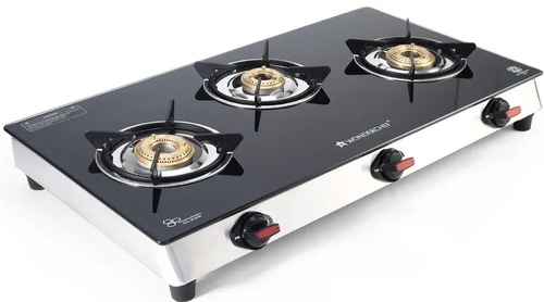 Three-Burner Electric Stove - Material: Acrylic