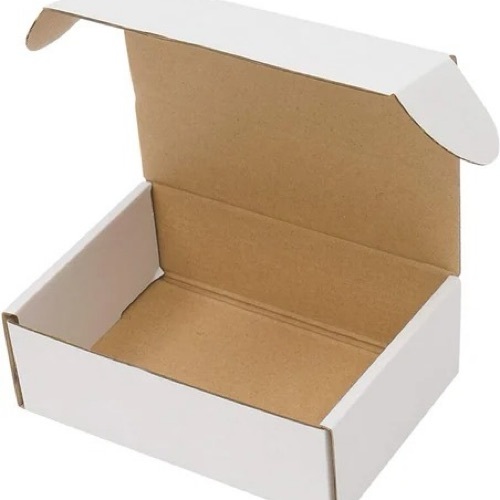White Corrugated Packaging Boxes