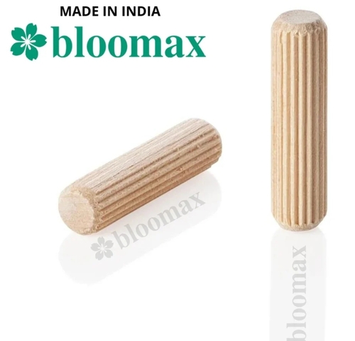 Wooden Dowel Straight Grooved Pins