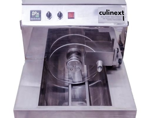 15kg Chocolate Tempering Machine With Vibrator Swinging Arm And A Cooling Unit And Stand