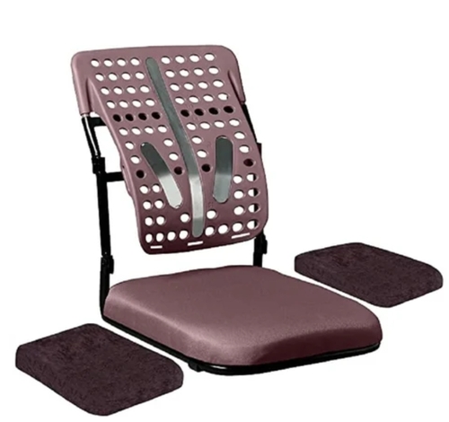 Brown Meditation Back Support Chair