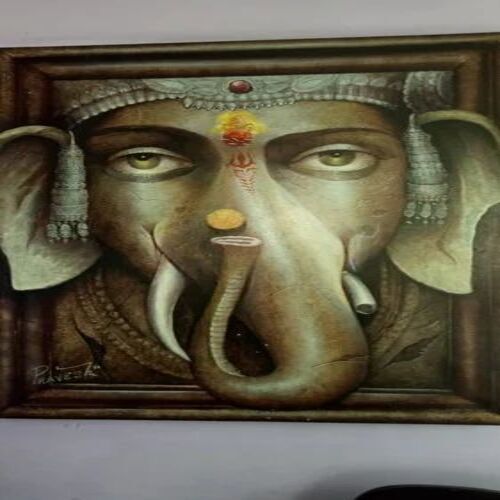 Ganesh Wall Hanging Painting
