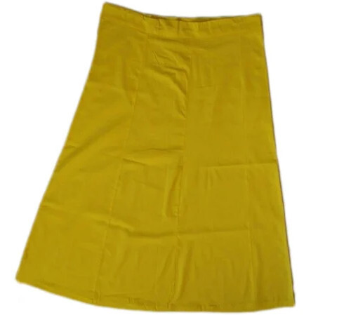 Ginni Ladies Petticoat - Color: Yellow