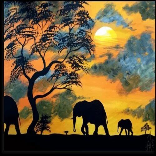 Handmade Scenery Painting