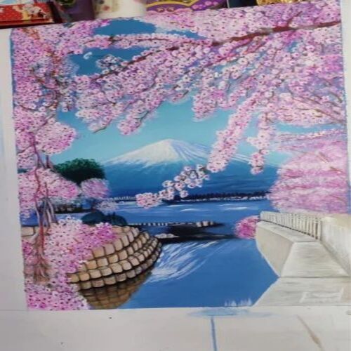 Landscape Hand Painting