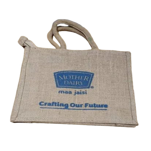 Printed Jute Shopping Bag