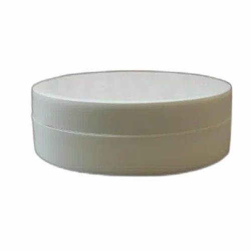 100gm Flat Cosmetic Cream Jar
