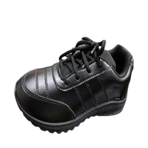 Kids School Black Shoes