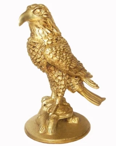 Antique Brass Eagle Statue