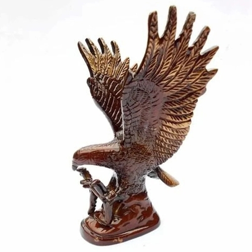 Brass Eagle Statue