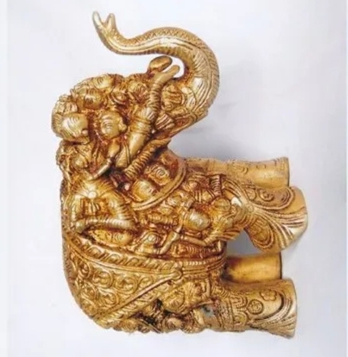 Brass Elephant Statue