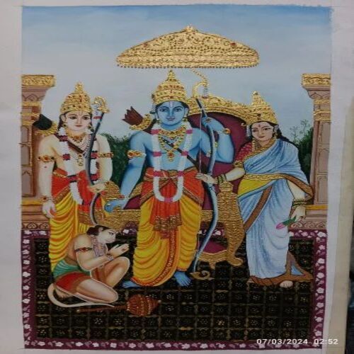 Decorative Gold Work Paintings