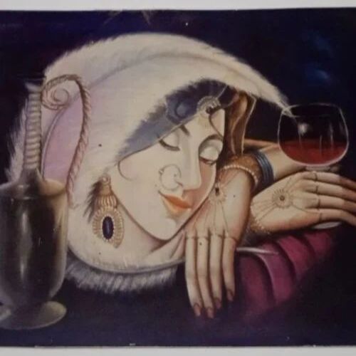 Designer Silk Paintings