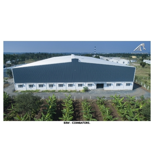Steel Prefab Pre Engineered Factory Building