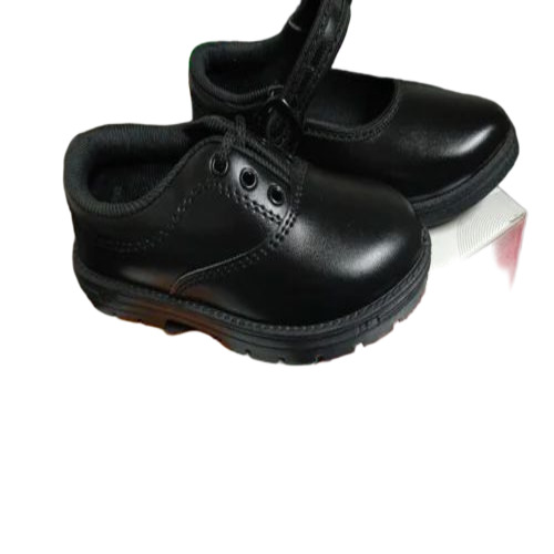 Black Kids School Shoes
