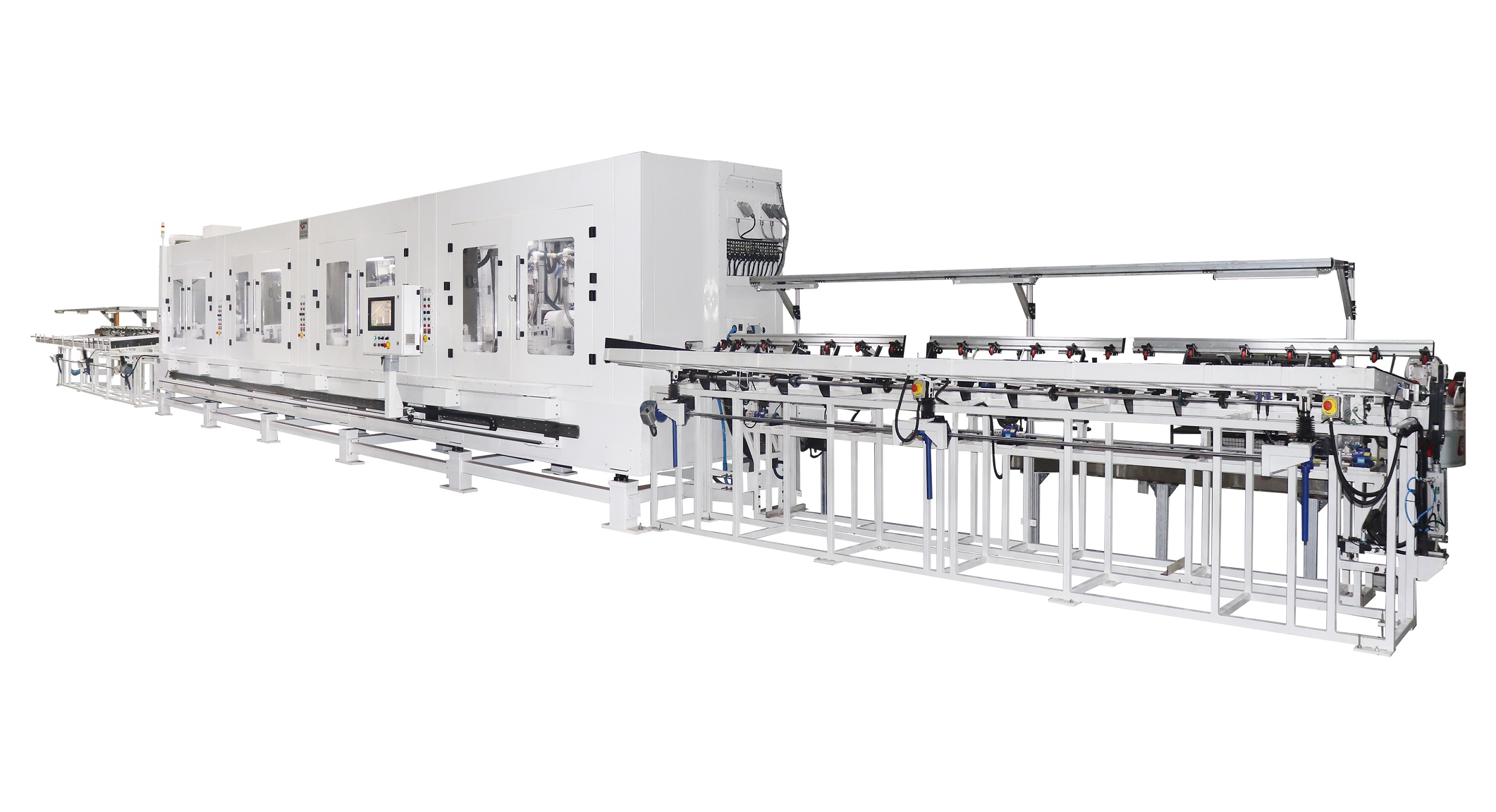Centerless Belt Grinding And Centerless Finishing Machine - Color: White
