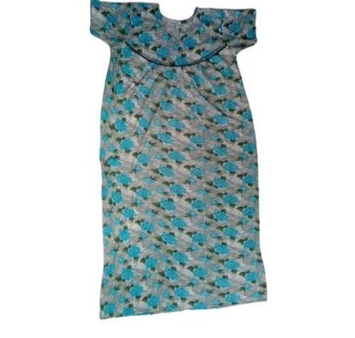 Ladies Half Sleeve Cotton Nighty