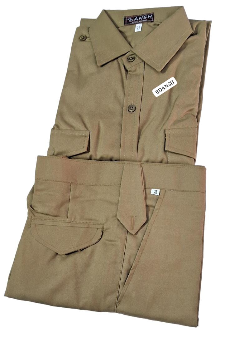 NCC Dress Khaki Shirt Pant
