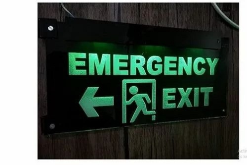 Outdoor Acrylic Glow Sign Board