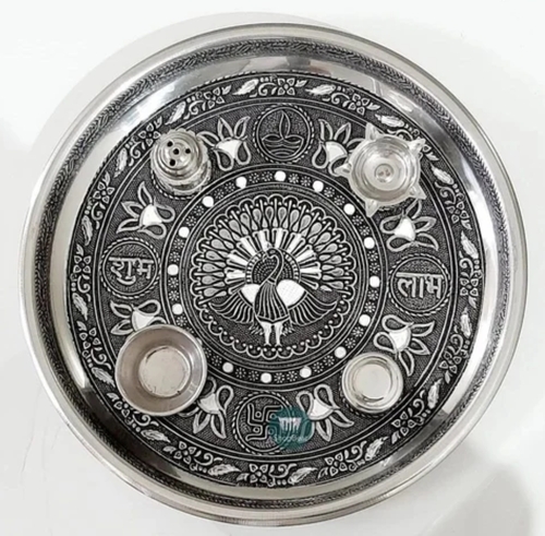 Steel Pooja Thali
