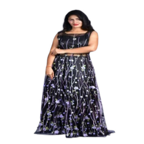 3d Floral Gown