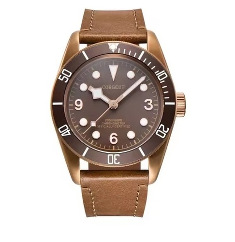 41mm Corgeut Sapphire Waterproof Mechanical Automatic Men Wrist Watches