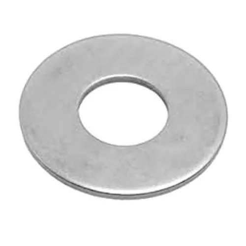 Flat Round Washer - Color: Silver