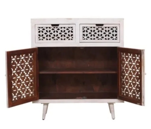 Furnweave Wooden Carved Cabinet