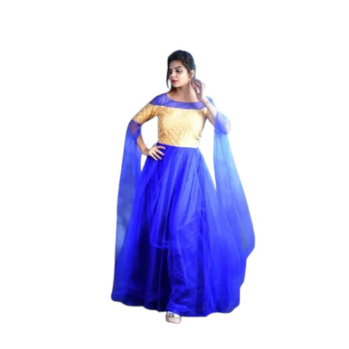 Party Wear Ladies Net Gown