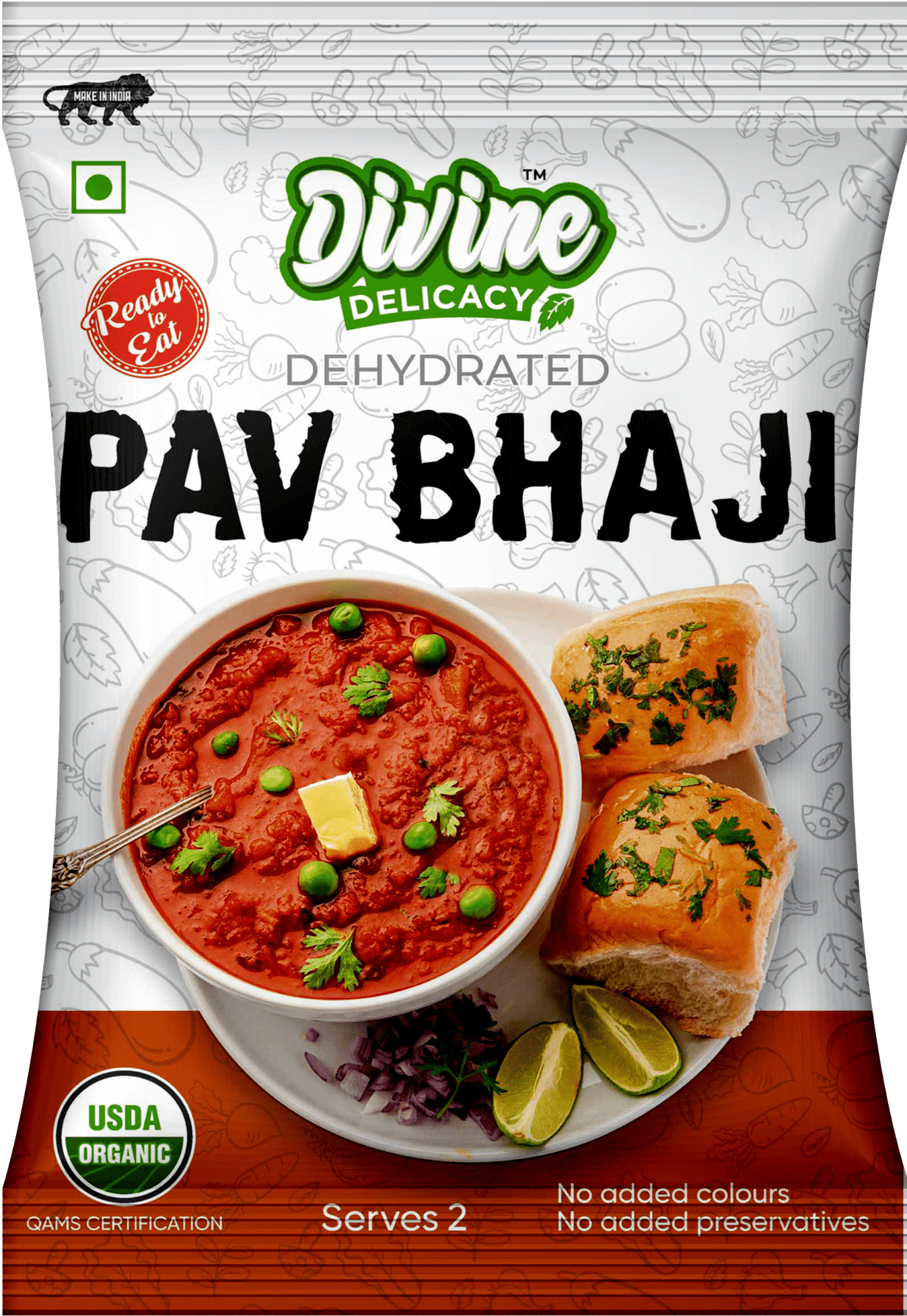 Pavbhaji Ready to Eat 
