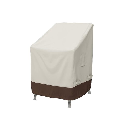 Polco Premium Outdoor Furniture Chair Covers - Color: Black/Brown/Grey