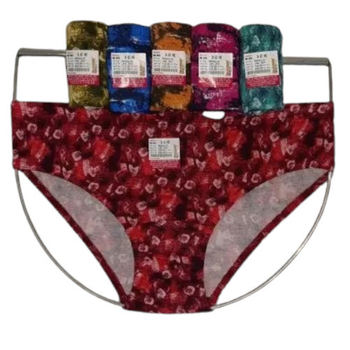 Printed Hosiery Cotton Panty