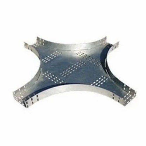 Steel Silver Cross Bend