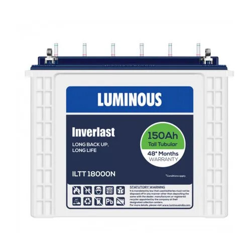 150Ah Luminous ILTT18000N Inverlast Inverter Battery