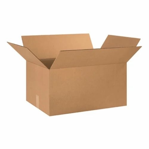 Plain Brown Corrugated Packaging Boxes