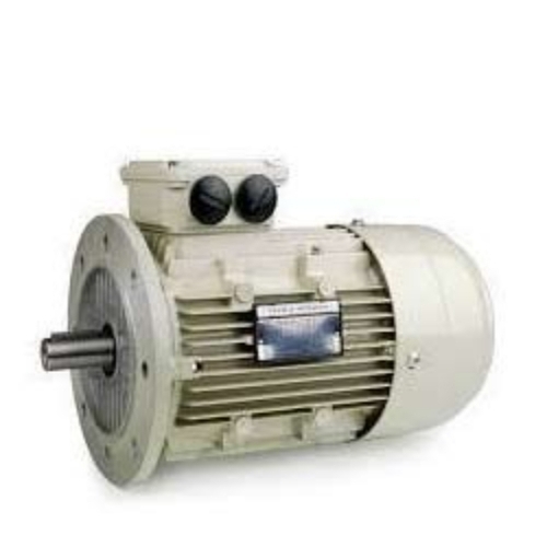 3 Phase Electric Motor - White, 220-440 Volt , Low Maintenance, 1 Year Warranty