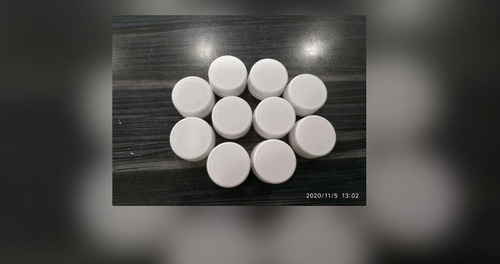 Plastic Bottles Caps - Color: White