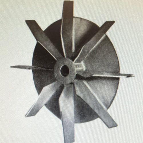 Radial fan blades 