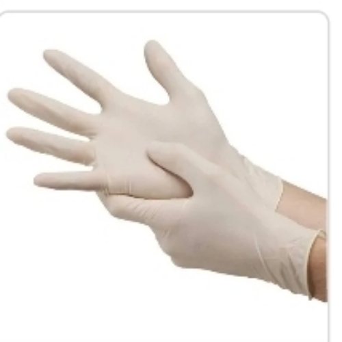 White Latex Examination Glove