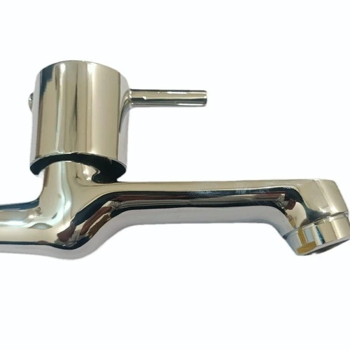 Brass Long Body Water Tap Aqua Marina - Color: Silver
